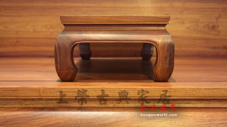 明清古典仙游红木家具 缅花中式实木罗汉榻罗汉床-1