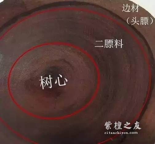 科普：小叶紫檀中的二膘料、泥料、犀角质、鸡血料都是什么？-1