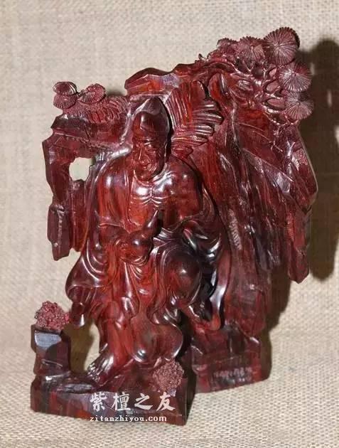 小紫叶檀雕刻作品欣赏 个个都是精品-12