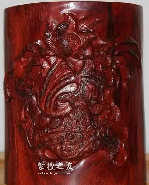 小紫叶檀雕刻作品欣赏 个个都是精品-15