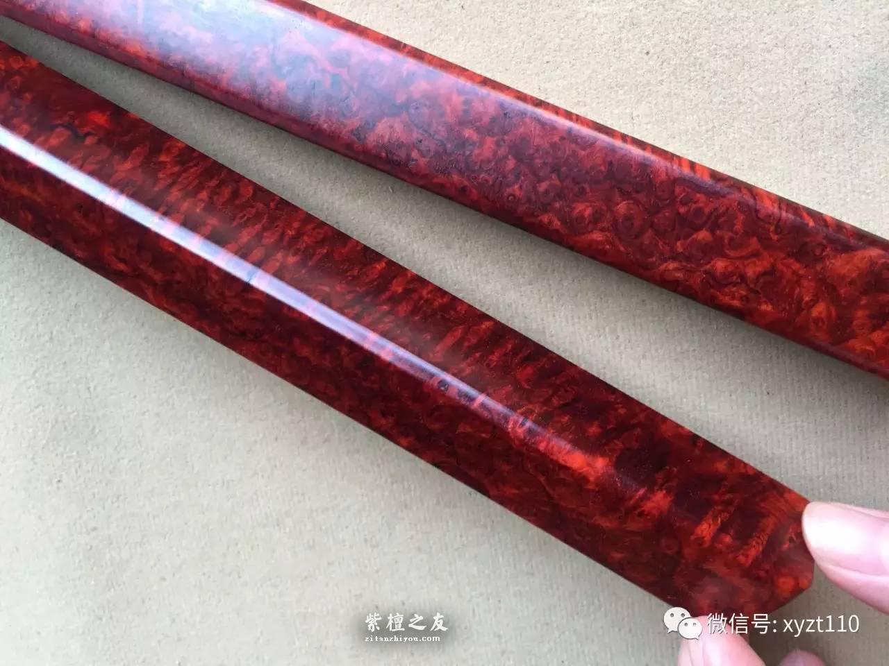 野生林印度小叶紫檀老料镇尺 爆满榴疤瘿子-2