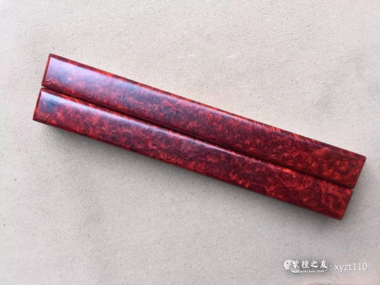 野生林印度小叶紫檀老料镇尺 爆满榴疤瘿子-5