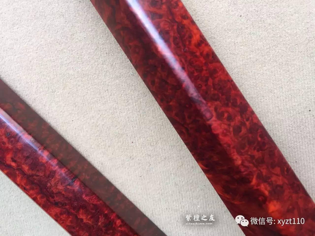 野生林印度小叶紫檀老料镇尺 爆满榴疤瘿子-11