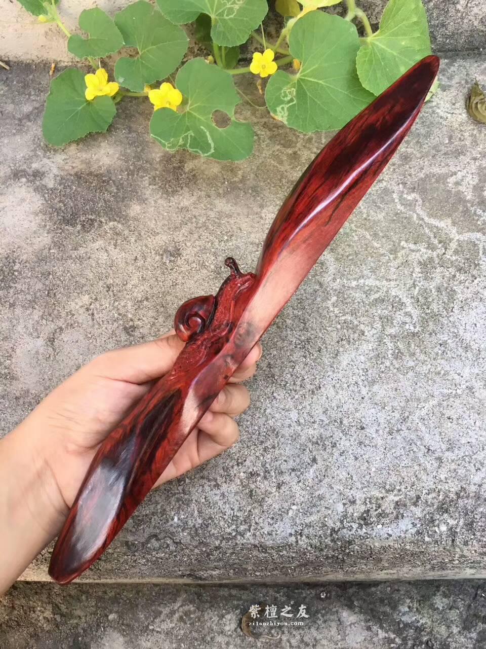 印度小叶紫檀工艺品把件《步步为营》造型独特泥料易包浆-3
