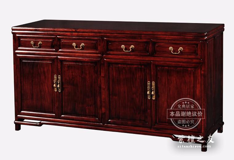 明式紫檀家具——餐边柜系列欣赏-2