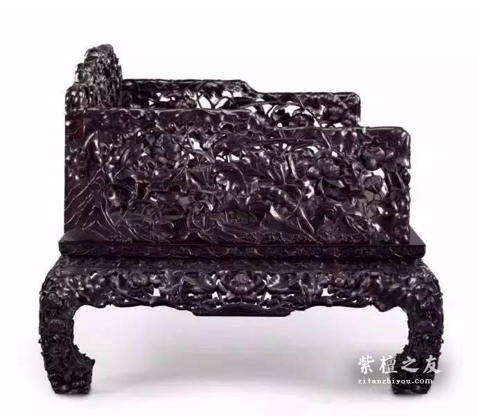 2017年佳士得秋拍中国古典家具类第二小专场小叶紫檀精品欣赏-10