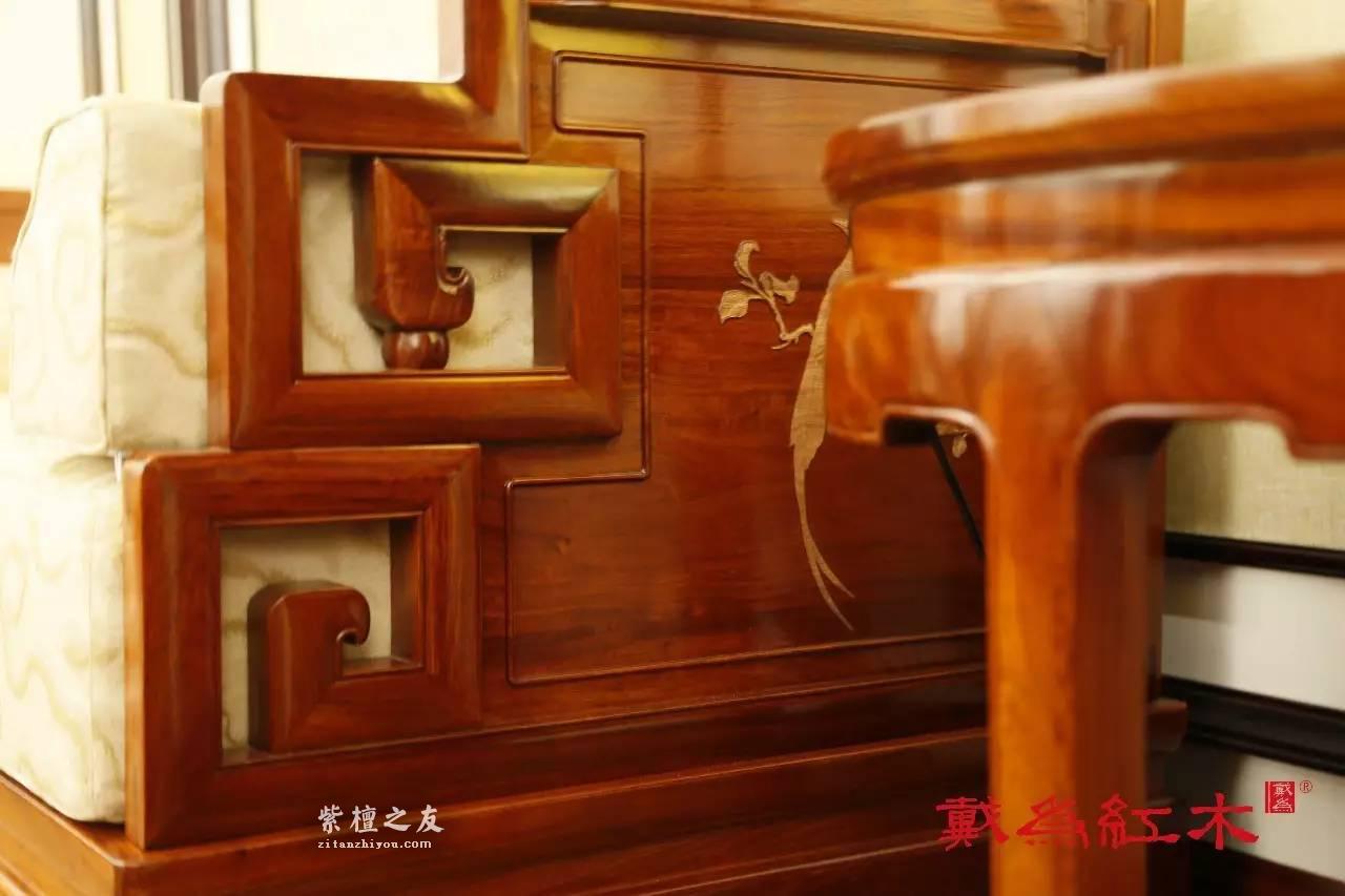 浅析一款红木梳化中隐含的传统文化与现代生活的结晶-5