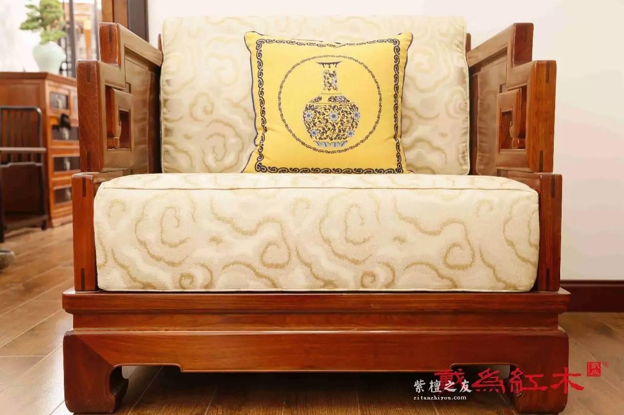 浅析一款红木梳化中隐含的传统文化与现代生活的结晶-6