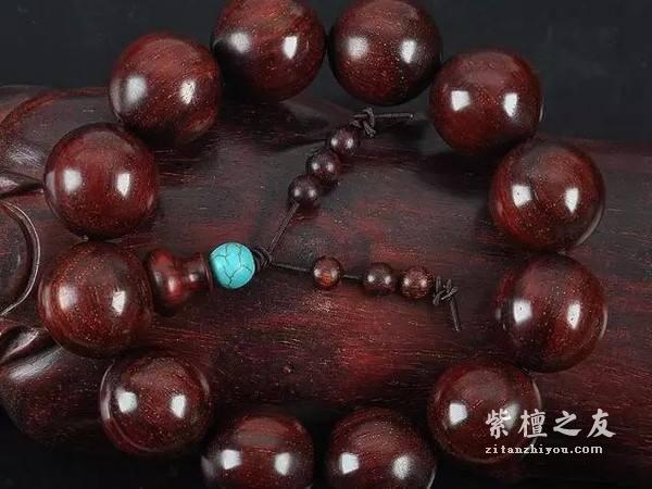 紫檀手串怎么盘才能让它更加漂亮、更加美？-1