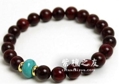 小叶紫檀佛珠搭配什么好看？-1