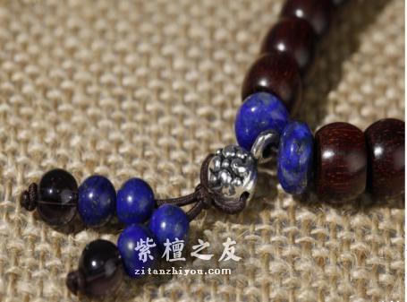 小叶紫檀佛珠搭配什么好看？-4