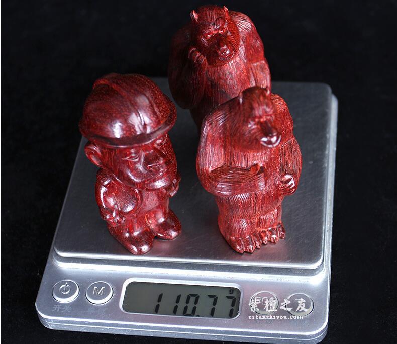 印度小叶紫檀熊出没 熊大熊二光头强-9