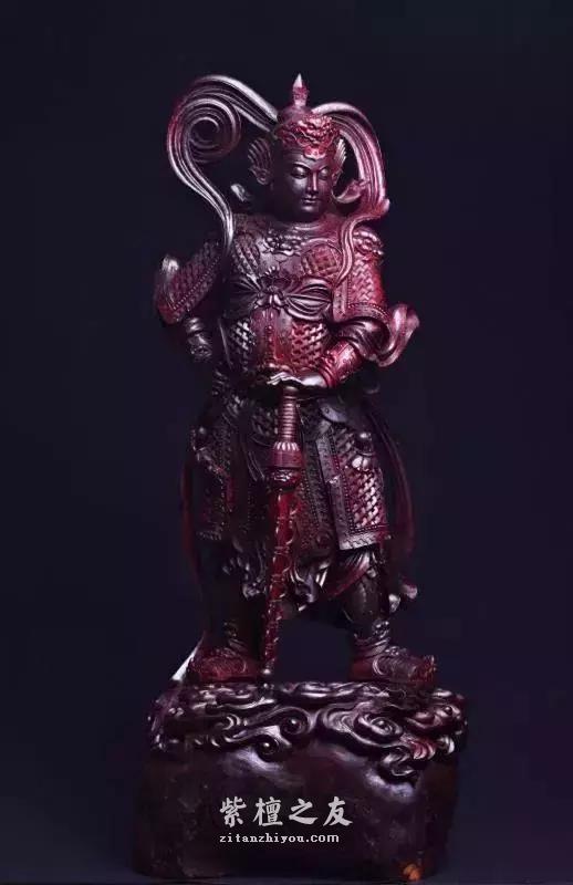 一人一刀，书写紫檀雕刻之美！-15