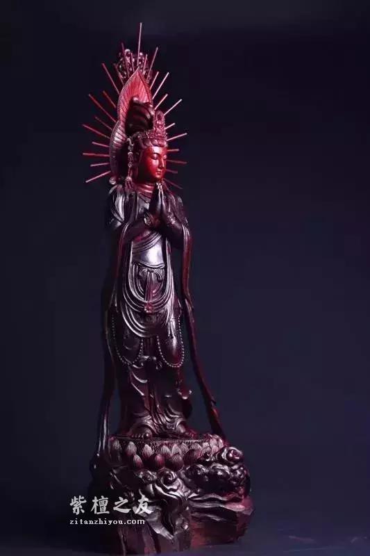 一人一刀，书写紫檀雕刻之美！-14
