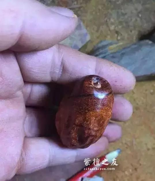 淘气玩家用紫檀边角料做成大枣送吃货朋友，差点儿崩掉牙！-6