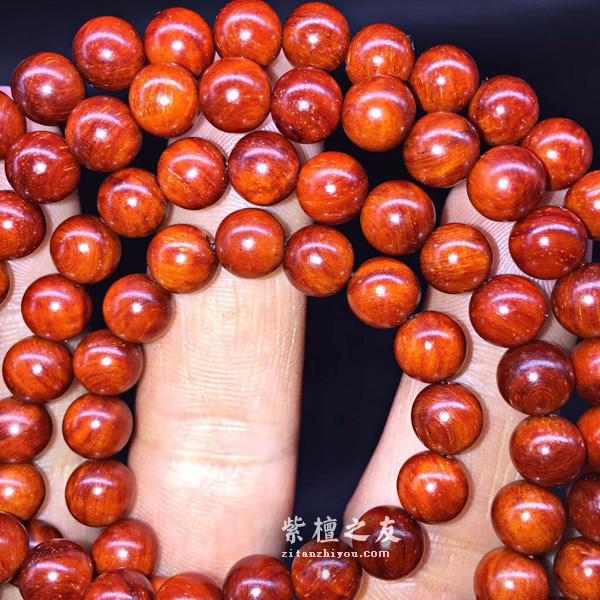 小叶紫檀怎么才能盘出带玻璃感的包浆效果？-5