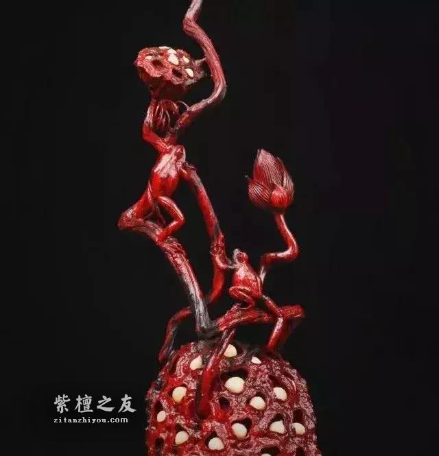 小叶紫檀的颜色以及小叶紫檀的基本特征-5