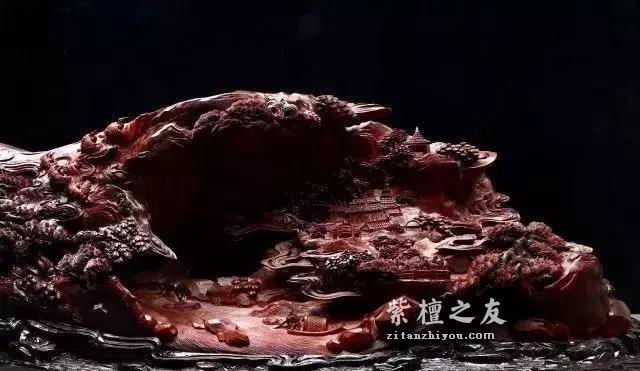 小叶紫檀雕刻件  清刀大师 ，那是一场美丽的邂逅~-13