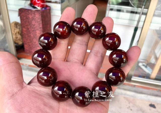 这才是真正的包浆玻璃底小叶紫檀！-6