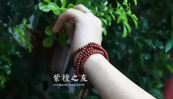 小叶紫檀手串的冬季养护与预防开裂总结-6
