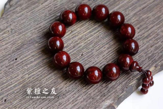 紫檀手串油性不好，放置两周就会好？-1