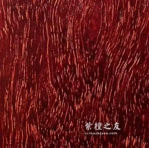 金星水波鱼鳞瘤疤小叶紫檀，纹路包浆后留不住吗？-1